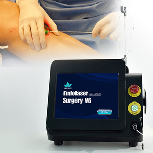 Máquina de Eliminación de Venas Varicosas Endovenosas con Láser EVLT para Flebología, Tratamiento Láser de 980nm y 1470nm para Venas de las Piernas - Product Image 1