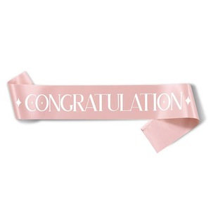 MADESHINE - Cintas de Graduación para <span class=keywords><strong>Mujer</strong></span>, Decoración para Fiestas de Graduación, Accesorios para Fotomatón, Cinturones de Graduación - Product Image 3