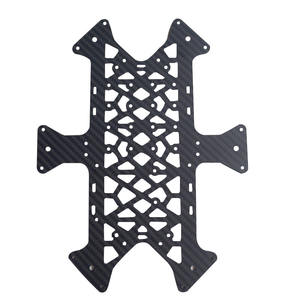 L'usine produit des plaques de fibre de carbone de coupe CNC de haute qualité pièces en fibre de carbone - Product Image 6