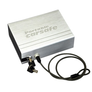 Portable Car Safe Metal <strong>Box</strong> <strong>with</strong> Combination or Keyed <strong>Lock</strong> and Steel Cable - Product Image 3