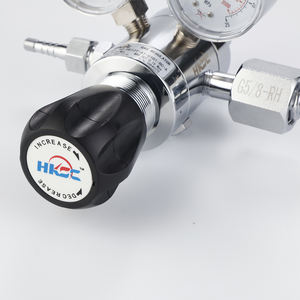 HG12T Latão Cromado Regulador De Pressão De Dióxido De Carbono Argônio Gás Fabricado na <span class=keywords><strong>China</strong></span> com Gauge - Product Image 2