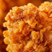 Morceaux de poulet frit surgelés premium infusés aux ciboulettes, certifiés Halal, croustillants, style asiatique, pour la vente en gros