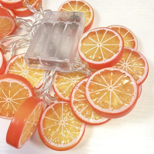 Festive Holiday Lighting Fruits Fairy Lamp Luminous Novelty Orange Lemon <strong>String</strong> <strong>Lights</strong> Decoration Christmas <strong>Light</strong> Fixture - Product Image 3