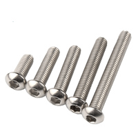 Vis de machine ISO7380 en acier inoxydable, à tête cylindrique Torx ovale, avec système de mesure métrique