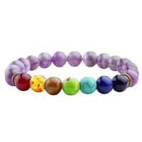 Nouveaux bracelets en argent à perles de malachite de couleur tendance, bracelets à breloques en pierre naturelle élastiques de 8 mm, nouveau style