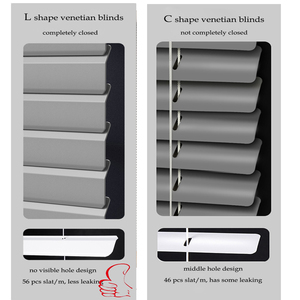 Thanh Nhôm Ngang Màu Sắc Khác Nhau Của L Rèm Venetian - Product Image 4