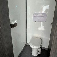 Toilettes mobiles d'extérieur Cabine personnalisable Salle de bains portable Remorque pour cabanes