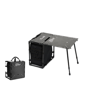 Portable Compact Camping Side <b>Table</b> With Carrying Bag <b>for</b> Outdoor Hiking Camping Picnic <b>BBQ</b> Travel Beach - Product Image 2