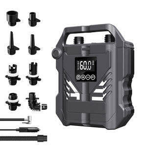 Pompa Elettrica per Tenda Gicle 883H 60Psi, 12V DC con Connettore Auto, Alta Pressione a Doppio Stadio, Spegnimento Automatico, Portatile per Paddle - Product Image 1