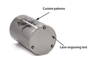 Urne funéraire pour animaux de compagnie en acier inoxydable gris de style européen, accessoires pour urne funéraire, <span class=keywords><strong>souvenir</strong></span> de mode pour chiens - Product Image 5