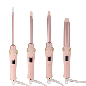 Mini fer à friser à température réglable pour femmes, <span class=keywords><strong>petit</strong></span> fer à friser pour cheveux, machine à friser instantanée à brancher, fer à friser chauffant instantanément - Product Image 1