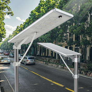 IP66 All-In-One Solar Street <b>Light</b> 40W-150W <b>LED</b> Lighting for Outdoor Roadways Integrated Design - Product Image 1