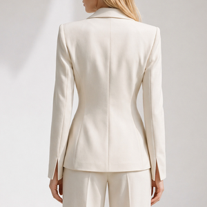 Blazers pour femmes, veste de bureau ajustée, coupe slim, sur mesure - Product Image 2