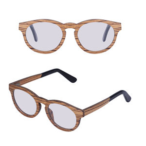 Gafas de Sol Unisex de Alta Calidad, Nueva Tendencia, Gafas de Madera de Zebra con Lentes TAC, Accesorios de Moda - Product Image 2