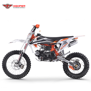 Nouvelle moto tout-terrain HIGHPER à essence 140cc 160cc 190cc, moto de motocross sportive certifiée CE avec moteur 4 temps, roues 17/14 14/12 - Product Image 1