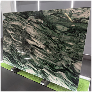 Cuarcita Verde Exótica de <span class=keywords><strong>Noruega</strong></span>, Verde Lapponia, Pulida, en Losas Completas, Retroiluminada con LED, para Encimeras de Cocina, Azulejos de Sala de Estar, Mesas - Product Image 2