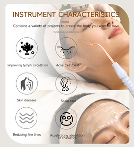 Appareil multifonctionnel 12 en 1 pour le soin du visage à jet d'oxygène avec blanchiment de la peau, anti-âge, nettoyage en profondeur, machine à oxygène à petites bulles - Product Image 3