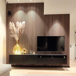 Panneau mural acoustique en <span class=keywords><strong>fibre</strong></span> de polyester 100% recyclé, panneaux insonorisants écologiques sans odeur pour chambre d'hôtel, réduction du bruit de 90% - Product Image 2