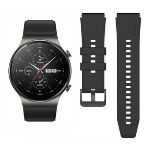 Correa de Silicona para Huawei Watch <span class=keywords><strong>GT</strong></span> 2 <span class=keywords><strong>Pro</strong></span>, Correa para Huawei Watch <span class=keywords><strong>GT</strong></span> 2 de 46 mm, Correa para Huawei Watch <span class=keywords><strong>3</strong></span> <span class=keywords><strong>3</strong></span> <span class=keywords><strong>Pro</strong></span>, Brazalete - Product Image 4