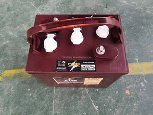 แบตเตอรี่ตะกั่วกรดแบบ Deep Cycle <span class=keywords><strong>6V</strong></span> <span class=keywords><strong>240AH</strong></span> สำหรับเครื่องทำความสะอาดพื้น รถกอล์ฟ คล้ายกับแบตเตอรี่เจล Trojan T125 - Product Image 4