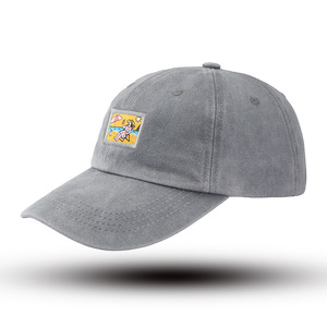 Casquette de baseball en coton lavé à profil bas, broderie personnalisée, chapeau de sport, casquette vintage personnalisée pour papa, en coton lavé, ajustable - Product Image 3