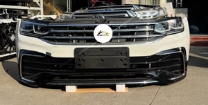 Per VW <span class=keywords><strong>Tiguan</strong></span> L 2021-2024 Paraurti Anteriore, Accessorio <span class=keywords><strong>Tiguan</strong></span> L, Copertura Paraurti Anteriore, Assemblaggio Paraurti, Parti Carrozzeria Auto - Product Image 4