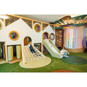 Moetry Treehouse Aire de jeux intérieure sur le thème de la nature avec structure de jeu pour enfants Club Play Cafe Design - Product Image 4