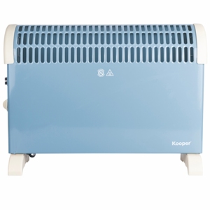 CALENTADOR CONVECTOR AZUL Y MARFIL DE 2000 VATIOS - Product Image 2