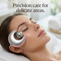 Rouleau de glace professionnel pour la cryothérapie, masseur raffermissant pour la peau, forme unique en U pour salon de beauté