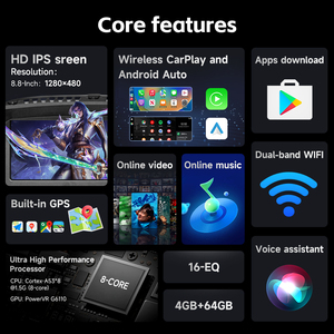 12.3 ''android đài phát thanh tự động với GPS khuếch đại Máy nghe nhạc CD DSP OBD2 cho BMW 7 Series E65 E66 2004 2009 multmidia Xe Máy nghe nhạc - Product Image 2