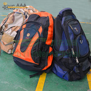 KINGAAA Used <strong>Uk</strong> <strong>Backpack</strong> Bags Bales Original Camping Shoulder School Bags Women Men Used Bags From Italy - Product Image 3