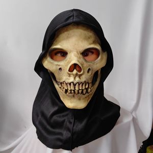 Máscara de Calavera Talla Única, Accesorio de Disfraz de Halloween, Cosplay, Cubrecabezas - Product Image 1