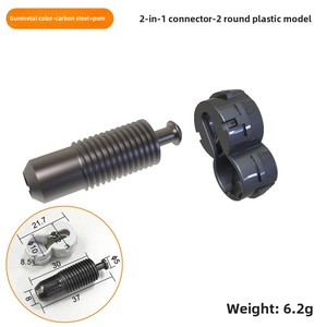 Conector de Plástico Invisible Oculto para Muebles de Armario, Accesorio de Muebles de Armario Laminado Elástico Dos en Uno, Venta al por Mayor - Product Image 6