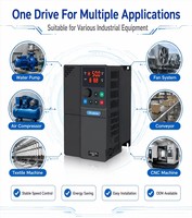 Inverter VFD bersertifikat CE 380V 440 V, penggerak frekuensi variabel 11 kW/15 HP, berkualitas tinggi untuk kipas dan konveyor, 50 Hz/60 Hz