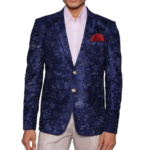 Nouveau costume pour homme en laine imprimée, à simple boutonnage, grande taille, respirant, avec braguette boutonnée - Product Image 1