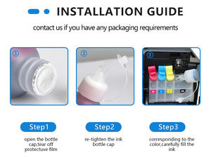 ขวดไม่มีปลั๊ก532หมึกย้อม120มล. สำหรับเครื่องพิมพ์ Epson ET3600 16500 2000 WF-ST-M1000จากประเทศจีน - Product Image 5