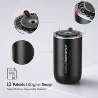 Diffuseur d'arômes intelligent pour voiture, 5V Type-C, électrique, sans eau, portable, machine à parfum 50ml, diffuseur de parfum pour hôtel et usage domestique