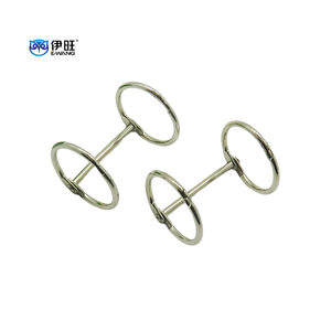 EWANG Factory Direct Sale Silver Metal 2 Ring Binder for Decorating Desk Calendar - Product Image 4