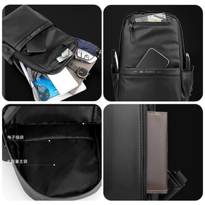 Sac bandoulière multifonctionnel léger et durable en nylon avec doublure en polyester et fermeture éclair pour commande en gros mixte - Product Image 5