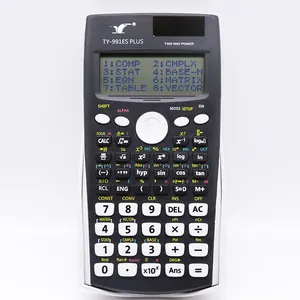 10 + 2 Cijfers Grote Display Wetenschappelijke Calculator Dual Power Calculator Met 417 Functie Voor Studenten