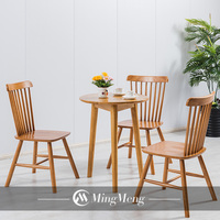 Service de Table à manger en bois Simple, économique, ensemble de 4 chaises