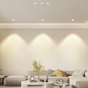 Foco <span class=keywords><strong>LED</strong></span> empotrable de aluminio Spotlight Small Hill, antideslumbrante, de marco estrecho, para uso doméstico, 75 <span class=keywords><strong>cm</strong></span>, luz descendente para pared, alto rendimiento cromático - Product Image 4