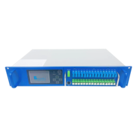 Amplificateur optique WDM EDFA de type module réseau FTTH CATV XGS-PON Fullwell 2U Rack au design classique avec 32 ports de sortie