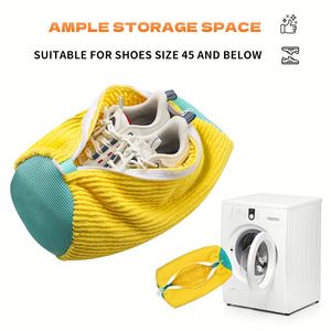 Bolsa de Lavado Reutilizable para Zapatos, de Poliéster, con Cierre, para Lavadora, Limpieza de 360 Grados - Product Image 5