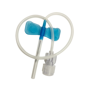 Set de Agujas de Mariposa de Acero Desechables 21G-32G con Conexión Luer Lock de PVC para Extracción de Sangre y Pruebas Médicas - Product Image 2