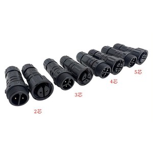 M16 Self Locking Aviation Connector Male And Female Waterproof <b>Plug</b> For Led Plant <b>Light</b> 250v300v Dc Power Supply - Product Image 2