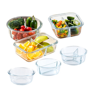 Ensemble de 24 contenants de stockage alimentaire, boîte à bento étanche avec couvercle, 9 contenants en verre pour la préparation des repas - Product Image 6
