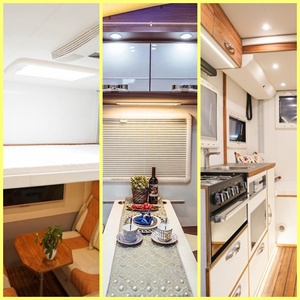 DC12V Design moderne LED plafonnier encastré Ultra-mince 3.6 pouces blanc LED RV camping-car coffre DC éclairage basse tension - Product Image 1