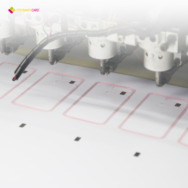 YTS Factory Price Wholesale Custom Blank Pvc Smart Card Inlay