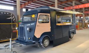 Remolque de Comida Eléctrico Retro Personalizado Citroën con Horno Comercial para Mercado de Pulgas y Catering - Product Image 3